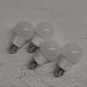 60W A19 4-Pack Basic Soft White (2700K) 800 Lumen (10W = 60W) Frosted Flicker-Free Light Bulbs