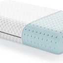 Weekender Gel Memory Foam Pillow - Standard Size - 1-Pack - Medium Firm Feel - Neck and Shoulder Support - Side & Back Sleepers - Home, Hotel, & Hospital Essentials - CertiPur Certified