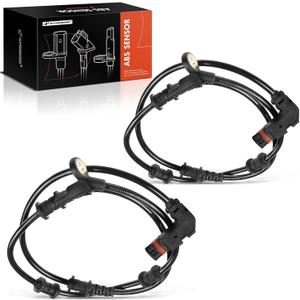 A-Premium Front ABS Wheel Speed Sensor Replaces 1645400917, 1645401617 - Compatible with Mercedes-Benz Models - X164 GL320 GL350 GL450 GL500 GL550, W164 ML320 ML350 ML450 ML500 ML550 ML63 AMG
