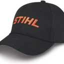 Stihl Officially Licensed Men's Cap/Hat (Black) OEM (Black)
