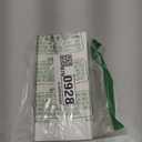 AGVEE 10ft TV Power Cord, 90 Degree Angled L-Shaped UL Listed 2-Prong AC Power Cable IEC C7 C8 Compatible with Samsung LG Sony Insignia Apple TV LCD LED, Vizio Roku JBL Partybox, White