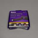 Roku Streaming Stick 4K - HDR & Dolby Vision Roku Streaming Device for TV with Voice Remote & Long-Range Wi-Fi - Free & Live TV