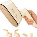 YIKA Steamer for Clothes, Handheld 2-in-1 Garment Steam Iron, 25s Heat Up, Ceramic Soleplate, Dry Pressing & Steaming Fabric Wrinkle Remover for Clothing, Upholstery and All Fabrics