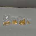 LEOBRO 60 PCS Swivel Snap Hooks and Key Rings, Keychain Clips and Key Chain Rings, Lobster Claw Clasps for Key Chains, Jewelry, Crafts, Gold