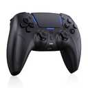 JDDWIN Wireless Gaming Controller Compatible with PS5/Android/PC, with LED Lights, Bluetooth,Hall Effect Joystick, Dual Vibration, 3.5mm Audio Jack, 6-Axis Motion Contro Gamepad with Speaker