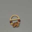 Baby Rattles 0-6 Months Wooden Toys for Babies 6-12 Months Montessori Wood Color Baby Rings for Newborn 0 3 6 12 Month Toddler Toys