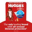 Huggies Size Newborn Diapers, Little Snugglers Baby Diapers, Size Newborn (up to 10 lbs), 144 Count, Packaging May Vary