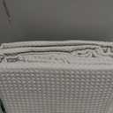 100% Cotton Waffle Weave Bed Blanket | Soft, Breathable, and Lightweight Blanket for All-Season | Perfect for Layering | Brielle Collection (King, Light Grey)