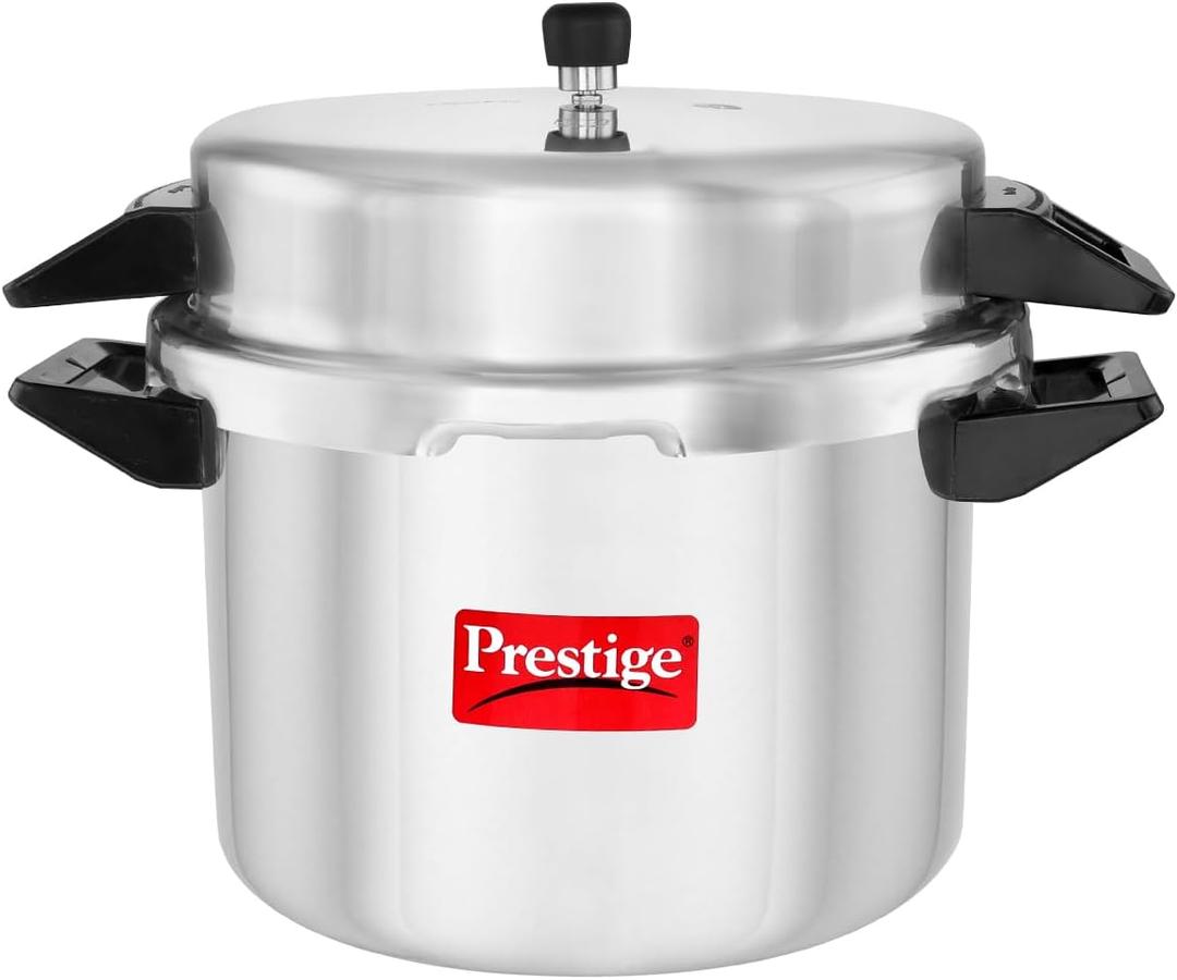 Prestige Popular Aluminium Pressure Cooker, 20 Liters
