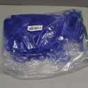 BERON 14 Inches Royal Blue Wig Short Curly Wig Dark Blue Bob Wigs Women Beach Wave Wigs for Cosplay Costume Party Hairnet Included