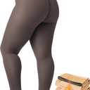 Plus Size Fleece Lined Tights Women, 300g Warm Pantyhose Leggings, Fake Translucent Thermal Tights Winter (3X-Large-4X-Large, Grey)