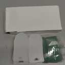 24 Pcs Acrylic Place Cards for Wedding Clear Acrylic DIY Table Seating Cards with Sage Green Ribbon 3.54x1.77 Inch Blank Name Tags for Wedding Banquet Party Table Setting Supplies