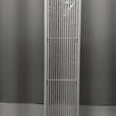 Linear Bar Air Grille 36" X 8", Aluminum Air Supply/Return Grilles,Easy Air Flow,Removable Grille/Door-HVAC Air Vent Cover,White [Outer Dimensions: 36.8"w X 8.8"h]