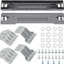 2024 UPGRADED SKK-8K & SKK-7A Stacking Kit for Samsung's 27" Wide Front Load Washer and Dryer Combo - Samsung Stackable Washer Dryer Kit Including All Parts - Replace for SK-5A SK-5AXAA