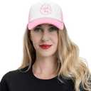 Girl's Trip 2025 Hats for Womens Funny Girl's Trip 2025 Ball caps Funny Vintage Cotton Washed (Pink6)