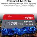 128GB Micro Memory Card Class 10 Memory Cards High Speed Mini TF Card with Adapter for Smartphones/Tablet/Drone/Game Console (2-Pack)
