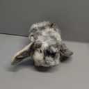 Christmas Dutch Lop Eared Rabbit Ornament Cute Stuffed Animal Fluffy Rabbit Animal Realistic Bunny Cute Stuffed for Xmas Gift Bedtime Snuggling Companion Friends 9.8 Inches(Soft,1 Pcs)