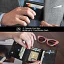 Wallet for Men, Works with Apple Find My, Wallet Tracker, Trifold Leather Card Wallet, Minimalist Front Pocket Wallet for Men, RFID Blocking, Multi Card Slots, Credit Card Holder, Classic Black