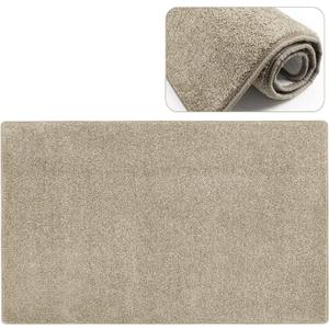 PURE ERA Carpet Stair Tread Landing Mat Tape Free Self Adhesive Non Slip Skid Resistant Indoor Doormat Area Rug Floor Mat for Kitchen Bathroom Workstations Washable 2' X 3'