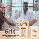 Wettarn 50 Sets Volunteers Appreciation Gifts S'more Gifts Bulk Marshmallow with Box Office Party Favors Thank You Gift Rewards for Teacher Nurse Coworkers Staff Team Employee (Marshmallow)
