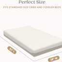 Delta Children BreatheClear Breathable Crib Mattress and Toddler Mattress [52"L x 28"W x 5"Th]