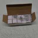 NORTHERN BROTHERS Cabinet Knobs - Crystal Dresser Knobs for Cabinets and Drawers 30mm- Diamond Glass Pulls Handles 10 Pack Silver