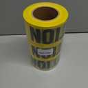 Premium Yellow Caution Tape Roll, 3 inch x 1000 feet, Ideal Use for Danger/Hazardous Areas/Crime Scene Halloween Party Decorations (3-Pack)