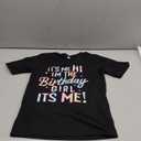 Birthday Girl Shirt Its Me Hi Im The Birthday Girl Its Me T-Shirts Kids Short Sleeve Tee Outfit 5-14 Year