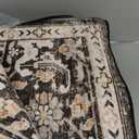 RUUGME Washable 8x10 Area Rugs - Large Rugs for Living Room Stain Resistant Carpet Vintage Rugs for Bedroom with Non Slip Backing Home Decor Floor Decoration Mat (8x10 Black)