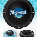 Pool Pillows for Above Ground Pools 15 FT Round, Heavy Duty Winter Pool Pillow for Winterizing - 0.5mm Thick PVC, Reduce Ice Pressure & Pool Cover Support, Black