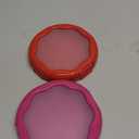 TQRR Set of 4 Reusable Silicone Food Storage Containers For Fridge - Fruit and Vegetable Storage, Avocado Saver, Ideal for Apple, Onion, Tomatoes, Lemons, Orange and Potatoes