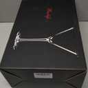 Handblown Crystal Martini Glasses Set of 4-9.5 oz Coupe Glass Set with Stem - Elegant Cocktail Glasses for Bar, Margarita, Cosmopolitan, Manhattan, Gimlet - Unique Gift for Mother’s Day