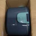 SOHIDA Electric Lunch Box Food Heater, 80W Portable Warmer for Car Truck Work with 304 Stainless Steel Container, 12V/24V/110V Green Heated Lunch Box Suitable for Ideal Driver/Work/Gift