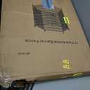 10 Panels No Dig Decorative Outdoor Garden Fence with Gate for Yard, 40 in(H) X 23.6 ft(L) Animal Barrier Fencing Rustproof Metal Wire Panel Border for Dog, Rabbits, and Patio Temporary Ground Stakes