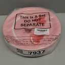 Yungyan 60 Pcs 9 Inch Valentine's Day Paper Plates Heart Eyes Disposable Pink and Red Round Dinner Plates Pink Party Tableware for Valentines Galentines Anniversary Wedding Party Supplies