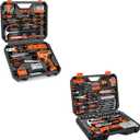 139 PCS Tool Set with 8V Drill & 248 PCS Hand Tool Set