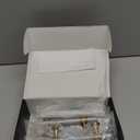 Asidrama 10 Pack 3 Inch(76mm) Knurled Satin Nickel and Champagne Bronze Kitchen Cabinet Handles, Cabinet Pulls Kitchen Cabinet Hardware Cupboard Handles Drawer Pulls (3" Hole Center)