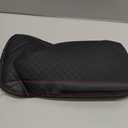 Upgraded Universal Car Center Console Cover for Sedans, Microfiber Leather Armrest Cover with Storage Bags, Comfortable and Durable Interior Accessory for Most Sedan Vehicles, 12.2 x 7.2 Black