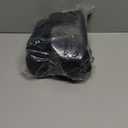 Airplane Pillow Combo with Chin Strap, Travel Pillows for Airplanes with Sleep Eye Mask, Plane Pillow for Long Flights, Car Road Trip, 360° Headrest, Stop Bobblehead, Black