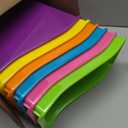 Teacher Created Resources Brights Plastic Book Bin 6-Pack (TCR2088636)