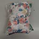 Women's Summer Boho Dresses Floral Printed Midi Dress Flowy A Line Casual Short Sleeve Sundress Beach with Pockets