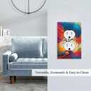 Colorful Abstract Life Tree Light Switch Cover 1 Gang Outlet Plate Single Duplex Wall Plate Covers Decorative Switchplate Covers Electrical Faceplate for Home Decor