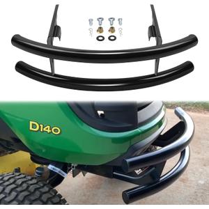 JY PERFORMANCE Front Bumper Guard Compatible with John Deere 100 Series 102 115 125 135 145 155C 190C D100 D110 D120 Lawn Tractor Brush Guard