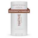 Native Deodorant Contains Naturally Derived Ingredients, 72 Hour Odor Control | Deodorant for Women and Men, Aluminum Free with Baking Soda, Coconut Oil and Shea Butter | Coconut & Vanilla