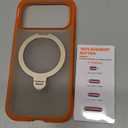 TORRAS Ostand Q3 Air for iPhone 17 Pro Case 6.3'' with Stronger Magnetic Stand, Fit for Magsafe, Airbags Miltary Protection, Camera Control for iPhone 17 Pro Case, Shockproof & Stylish, Horizon Orange