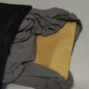 Avidlove Bodysuit for Women Long Sleeve Double Lined Tank Top V Neck Bodysuit Tummy Control Shapewear (Small, Grey)