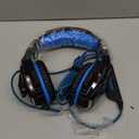 BENGOO G9000 Stereo Gaming Headset for PS4 PC Xbox One PS5 Controller, Noise Cancelling Over Ear Headphones with Mic, LED Light, 7.1 Surround Sound, Soft Memory Earmuffs for Nintendo Xbox Series X|S (Blue)