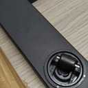 lumizone Foldable Overbed Table with Wheels Adjustable Height Bedside Desk 27.56"-36.61" Rolling Hospital Bed Table with Casters Medical Tray for Home Use Desk Over The Bed (Espresso)