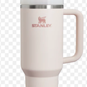 STANLEY Quencher H2.0 Tumbler with Handle and Straw 30 oz | Flowstate 3-Position Lid | Cup Holder Compatible for Travel | Insulated Stainless Steel Cup | BPA-Free | Light Pink