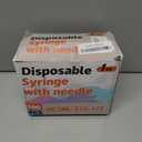 1ml/cc 31G 1/2 Inch Syringe, U-100 Lab Tools, Individual Wrapped, 100 Pack
